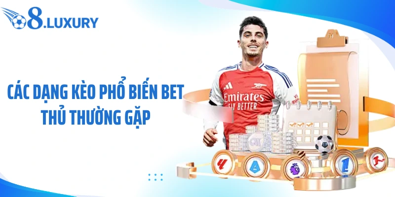 Kèo Châu Á Là Gì? Phân Tích Kèo Và Cá Cược Chuẩn Cùng O8 3 Các dạng kèo phổ biến bet thủ thường gặp